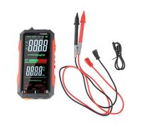 Serenophile Multimètre numérique intelligent 6000 comptes rechargeable par USB avec écran couleur de 4,8", détection automatique de fil NCV sous tension, maintien des données de la lampe de poche pour