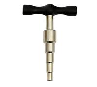 Serenophile Outil de calibrage pour tuyau composite multicouche 16-32 mm Mandrin en acier inoxydable à cinq vitesses avec poignée ergonomique pour installation de chauffage et de plomberie