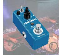 Serenophile Pédale d'harmoniseur de guitare, levier de vitesse numérique, effet detune polyphonique, True Bypass, coque en alliage de zinc, bleu