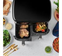 Serenophile Plaque de cuisson en silicone pour friteuse Russell Hobbs de 4,5 L, tapis rectangulaire antiadhésif, tapis résistant à la chaleur pour un nettoyage et une cuisson faciles, accessoire de