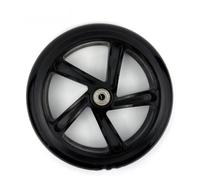 Serenophile Roue de scooter en polyuréthane avec roulements ABEC-9, pneu à haut rebond de 200 mm pour trottinettes, chariots de bagages, chariots de courses et projets de mobilité