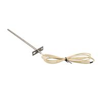 Serenophile Sonde de température de rechange pour grills à granulés de bois Traeger série 22 34, 19 cm en acier inoxydable pour thermocouple RTD avec fil tissé à chaud de 119,4 cm et vis