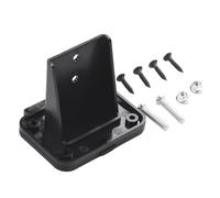 Serenophile Support de panneau encastré 120 A avec couvercle pour connecteur anderson, boîtier en plastique IP40 pour camping-car, caravane, camion, cuivre plaqué argent, noir