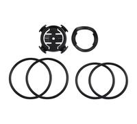 Serenophile Support d'ordinateur quart de tour pour guidon Garmin, ABS et caoutchouc pour vélo GPS vélo compteur de vitesse support noir