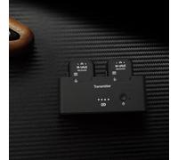 Serenophile Système émetteur et récepteur audio sans fil, son sans perte 24 bits/48 kHz, portée de 30 m, connexion un-à-plusieurs, autonomie de la batterie 24 h pour la surveillance de scène et les