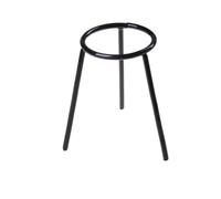 Serenophile Trépied de laboratoire en fer pour expériences de chauffage, appareil de soutien de laboratoire de chimie physique avec lampe et filet, équipement scientifique éducatif, noir