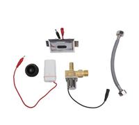 Serenophile Vanne de chasse automatique pour urinoir avec capteur infrarouge, électrovanne intelligente d'économie d'eau pour toilettes, plage de détection réglable de 30 à 100 cm, alimentation DC 6 V