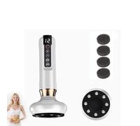 Serenya Masseur Anti Cellulite Avis Original, Serenya Puissant Appareil Massage Cellulite, Ventouse Electrique Anti-Cellulité Appareil Drainage Lymphatique, Avec 12 Modes (Blanc)
