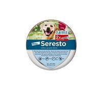 SERESTO Chien Collier AntiPuces et AntiTiques 8kg 2 unités