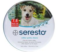 Seresto Collier Anti Puce et Tiques pour chiens.
