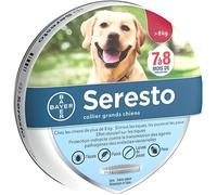 Seresto Collier antiparasitaire pour grands chiens plus de 8 kg
