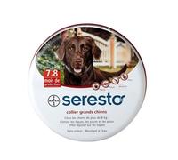 Seresto Collier antiparasitaire pour grands chiens plus de 8 kg