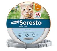 Seresto Collier Chats - Collier anti puces et anti tiques pour chat - Collier Seresto pour chat avec protection longue durée de 7 à 8 mois - Gris