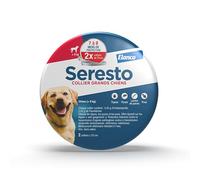 SERESTO Chien Collier Anti-Puces et Anti-Tiques +8kg 2 unités