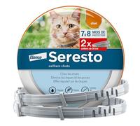 SERESTO Chats - Bte/2 - Collier Antiparasitaire 38cm