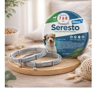 Seresto lot de 2 colliers pour petis chiens (<38cm)