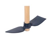 Serfouette forgée panne et langue de 26 cm manche bois 110 cm