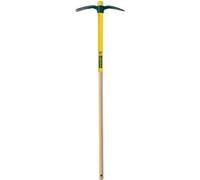 Leborgne Serfouette forgée Duopro panne et langue douille ovale 30 cm manche bois PEFC