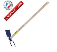 Serfouette - Outils PERRIN - 26 cm - Manche 1,30 m - Forgée - Fabrication Française