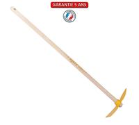 Serfouette panne & langue forgée manche 100cm - Miel