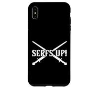 Serfs Up Ren Faire Coque pour iPhone XS Max