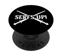 Serfs Up Ren Faire PopSockets PopGrip Adhésif