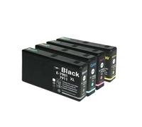 SErgcrFXb 79xl T79xl T7901 T7902 T7903 T7904 T7911 Carrie DE Colors CARTRIE CARTRIE 4 FOURNIR 4 Pack Compatible avec WF-4630DWF WF-4640DTWF WF-5110(2 Set)