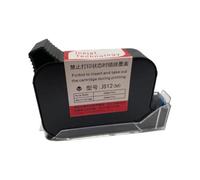 SErgcrFXb Cartouche d'encre permanente à séchage Rapide, 12.7mm, 4 Paquets, compatibles avec Les Fournitures d'imprimante JS12 pour numéro de pièce Premier(1 Green)