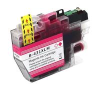 SErgcrFXb LC431XL LC431 CARTRIDE DE L'INK 421 Compatible avec Les Fournitures d'imprimante DCP-J1050DW MFC-J1010DW DCP-J1140DW pour Le numéro de pièce LC421XL(1PC Magenta LC431XL)