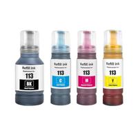 SErgcrFXb Recharge de Bouteille à Base d'eau, Encre pigmentée 113 C13T06B140 T06B, Couleur Compatible avec ET-5150 ET-5170 ET-5800