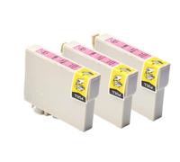 SErgcrFXb T0801 T0802 T0803 T0804 T0805 T0806 Couleur Compatible avec Les Fournitures d'imprimante Photo R265 RX610(3pcs Light Mag)