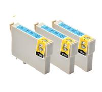 SErgcrFXb T0801 T0802 T0803 T0804 T0805 T0806 Couleur Compatible avec Les Fournitures d'imprimante Photo R265 RX610(3pcs Light Cyan)