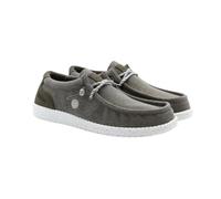 Serge Blanco Chaussures Bateau Saint-Jean Gris Carbone - Chaussures Homme décontracté