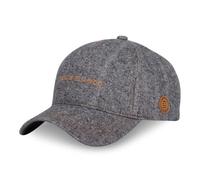 Serge Blanco Casquette Homme Coton, Casquette Baseball Denim, Original et Authentique, Noir/Or TU
