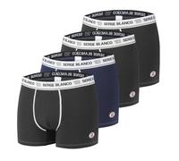 Lot de 4 boxers Serge Blanco en coton et élasthanne : CLASS A / XL