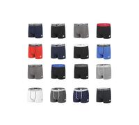 Serge Blanco Pack Surprise Boxer Homme Aléatoire (Lot de 6), Caleçon Homme Coton, Noir, Multicolore, Gris, Taille L