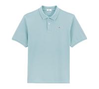Serge Blanco Polo Manches Courtes en Coton Maille piquée Lucas Bleu céleste - Mode Homme