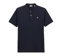 Serge Blanco Polo Manches Courtes Maille piquée Lucas Bleu foncé - Mode Homme