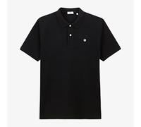 Serge Blanco Polo Manches Courtes Maille piquée Lucas Noir - Mode Homme