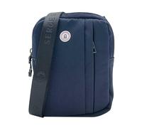 Serge Blanco - Sacoche homme New Basik S - marine - 16 x 21 x 5 cm - Bleu