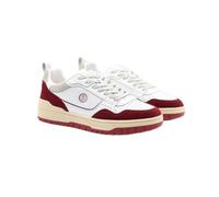 Serge Blanco Sneaker Vernaz bicolore rouge - chaussure - basket homme