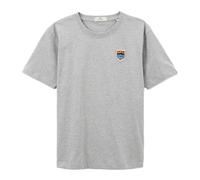 Serge Blanco T-Shirt Junior Manches Courtes col Rond en Coton Gris chiné Tancrede - Mode garçon
