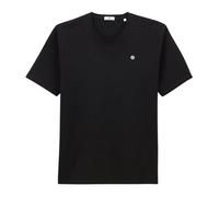 Serge Blanco T-Shirt Manches Courtes Homme Theo Noir - col Rond - Mode Homme