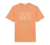 Serge Blanco T-Shirt Manches Courtes Homme Toumani Corail - col Rond - Mode Homme