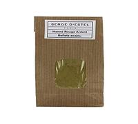 SERGE D'ESTEL PARIS - Henné Rouge Ardent 1kg - Coloration Végétale Reflets Acajou Intense - Coloration Naturelle aux Plantes Apportant Brillance et de Magnifiques Reflets Acajou