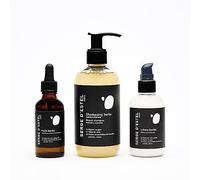 SERGE D'ESTEL PARIS Routine de Soin à Barbe 350ml Le Soin Ideal pour Purifier Adoucir et Booster la Croissance de la Barbe Formule 100% Vegan Made in Paris