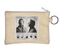 Serge Gainbourg Mug Shot Porte-monnaie Beige