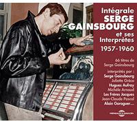 Serge Gainsbourg et ses interprètes intégrale 1957 - 1960 CD