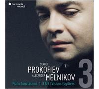 Alexander Melnikov – Prokofiev : Sonates pour piano n°1, 3 & 5, Visions fugitives – CD