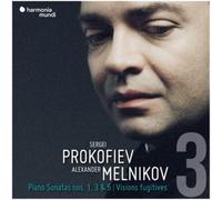 Alexander Melnikov – Prokofiev : Sonates pour piano n°1, 3 & 5, Visions fugitives – CD